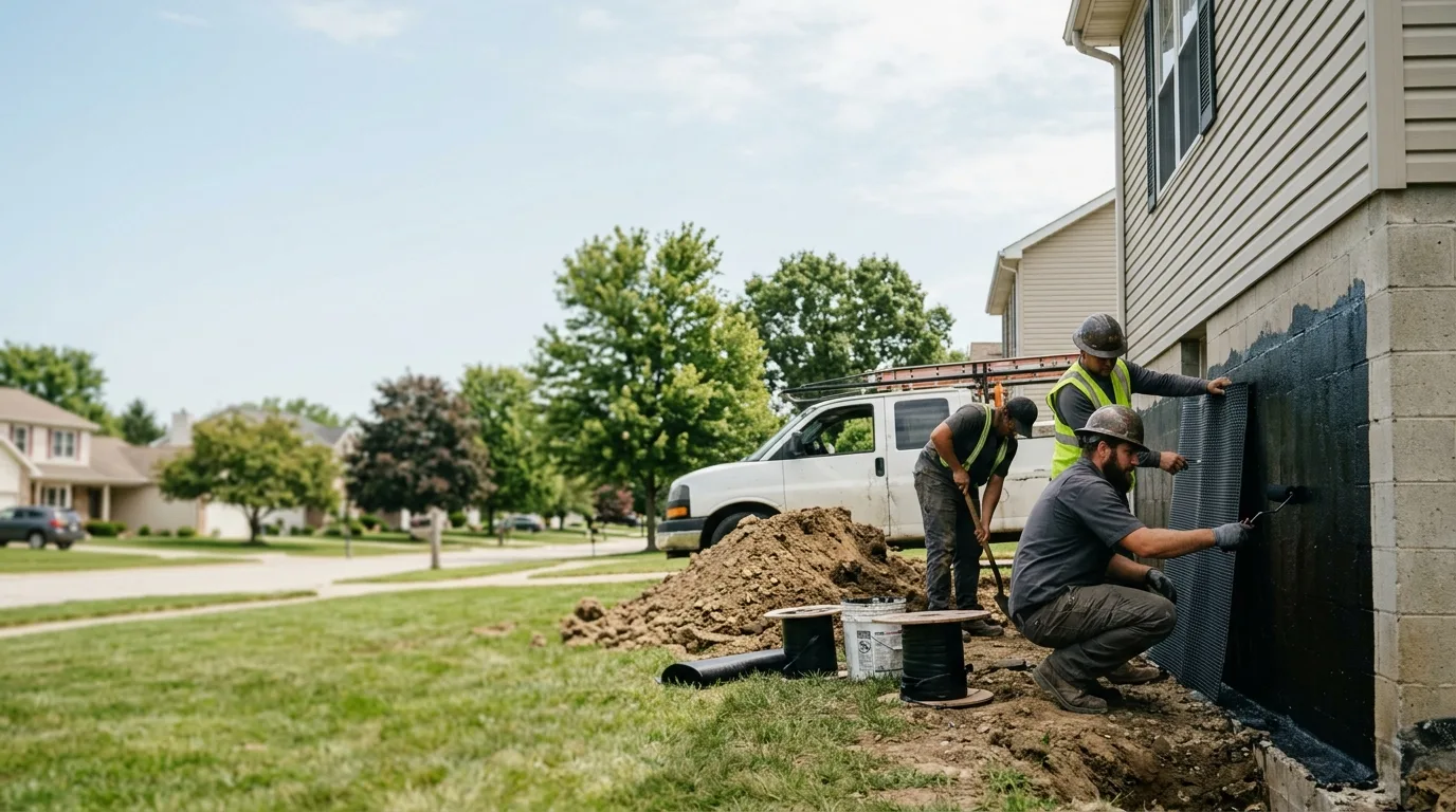 Basement Waterproofing in West Mansfield, OH near me